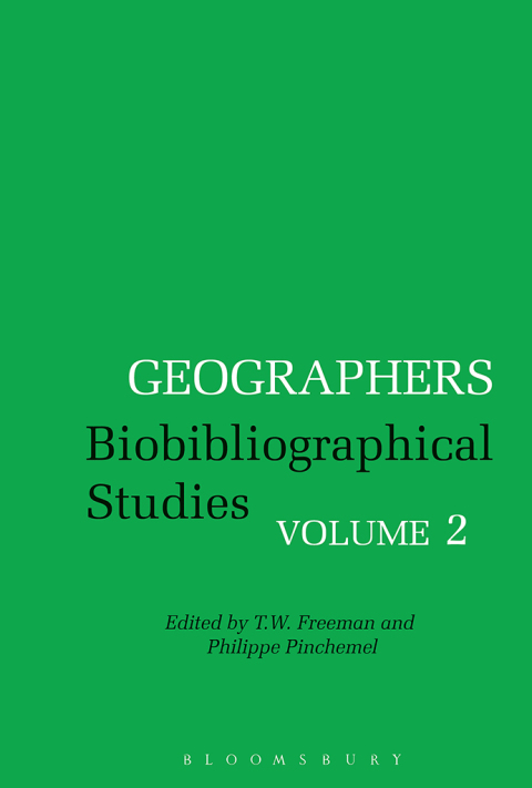 Cover image for book Geographers