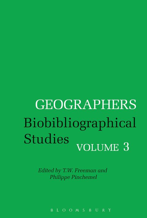 Cover image for book Geographers