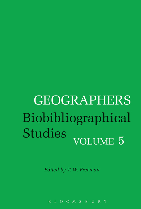 Cover image for book Geographers