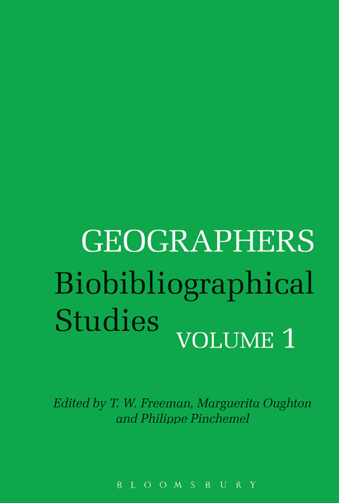 Cover image for book Geographers