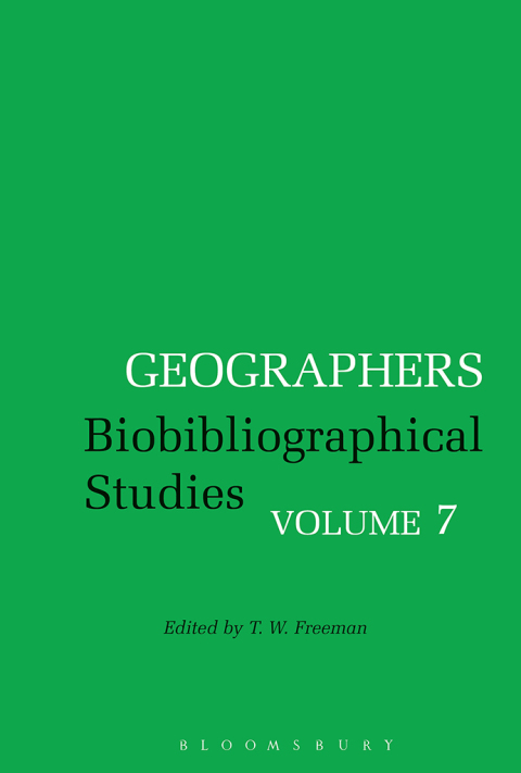 Cover image for book Geographers