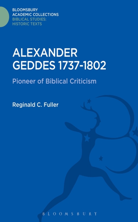 Cover image for book Alexander Geddes 1737-1802