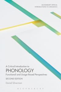 Cover image: A Critical Introduction to Phonology 2nd edition 9781474238885