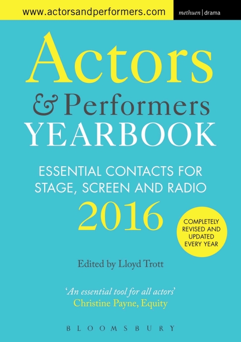 Cover image for book Actors and Performers Yearbook 2016