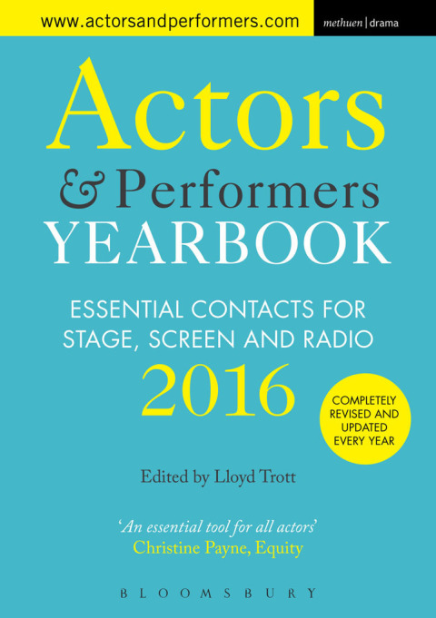 Cover image for book Actors and Performers Yearbook 2016