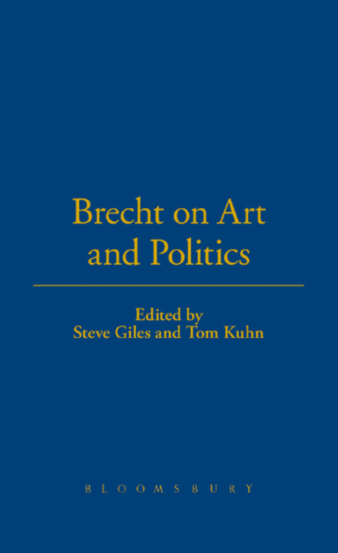 Cover image for book Brecht On Art And Politics