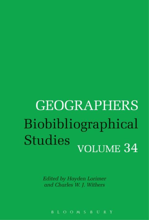 Cover image for book Geographers