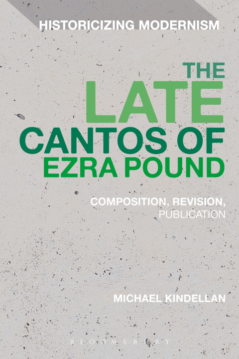 Cover image for book The Late Cantos of Ezra Pound