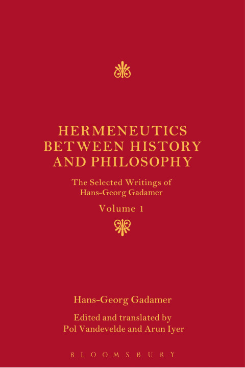 Cover image for book Hermeneutics between History and Philosophy