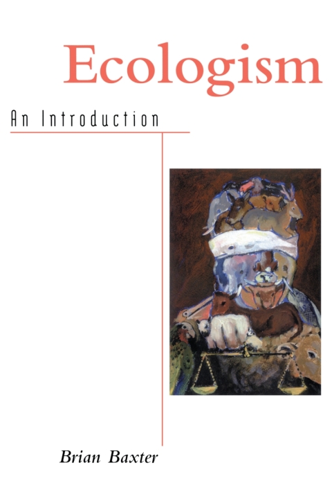 Cover image for book Ecologism: An Introduction
