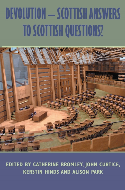 Cover image for book Devolution - Scottish Answers to Scottish Questions?