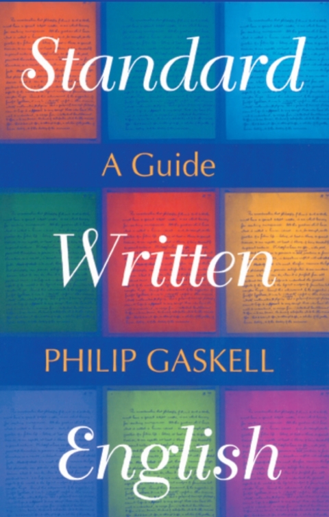 Cover image for book Standard Written English: A Guide