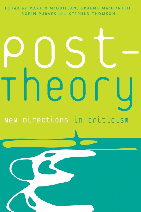 Cover image for book Post-Theory: New Directions in Criticism