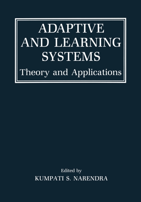 Cover image for book Adaptive and Learning Systems