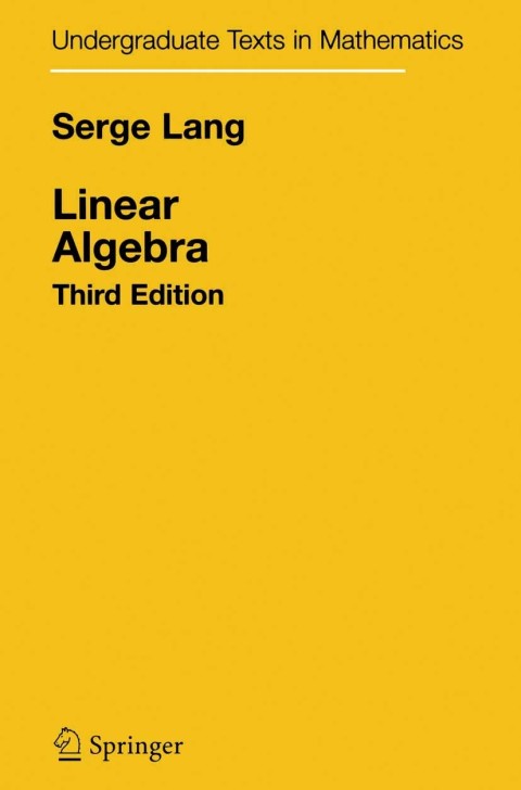 Cover image for book Linear Algebra