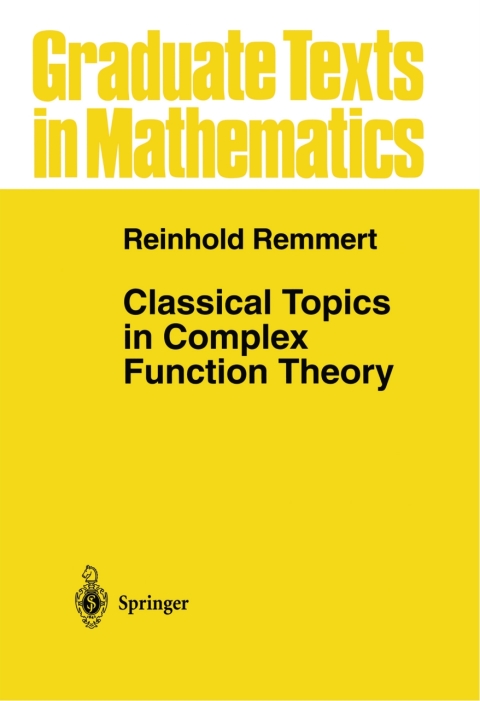 Cover image for book Classical Topics in Complex Function Theory