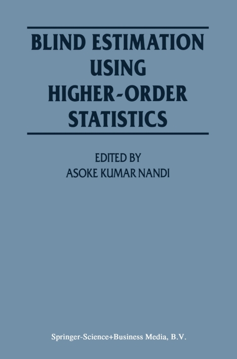 Cover image for book Blind Estimation Using Higher-Order Statistics