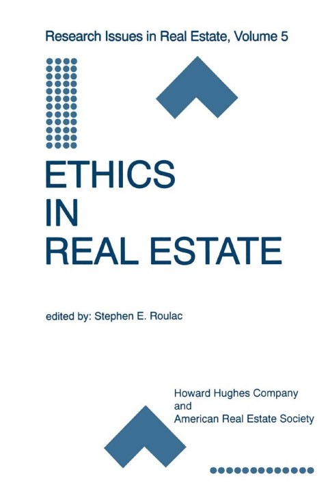 Cover image for book Ethics in Real Estate