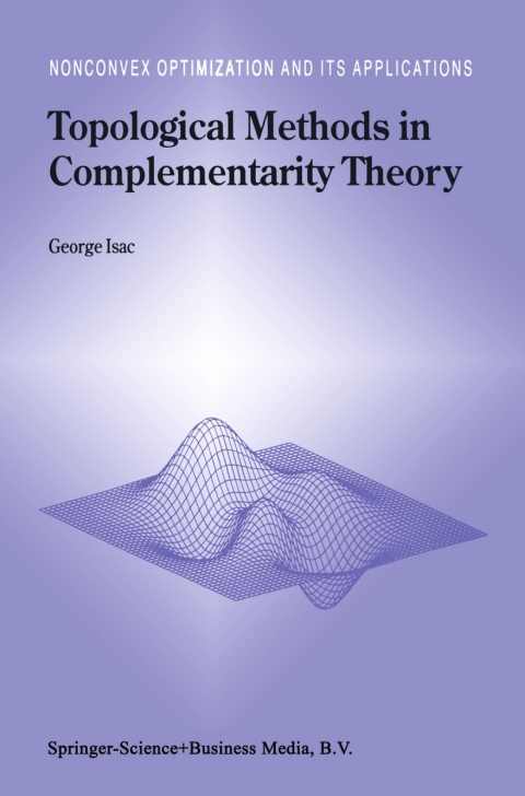 Cover image for book Topological Methods in Complementarity Theory