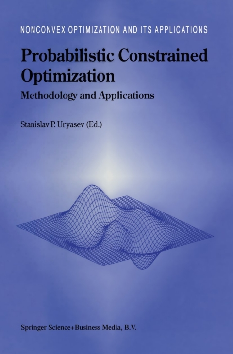 Cover image for book Probabilistic Constrained Optimization