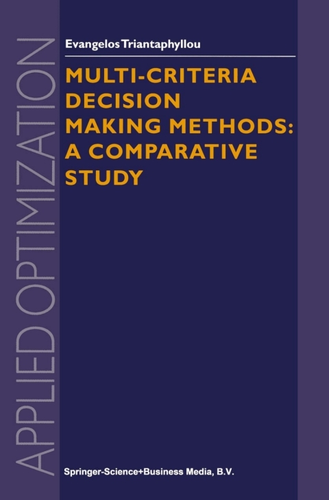 Cover image for book Multi-criteria Decision Making Methods