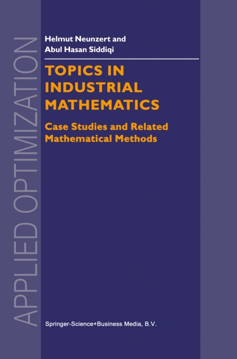 Cover image for book Topics in Industrial Mathematics