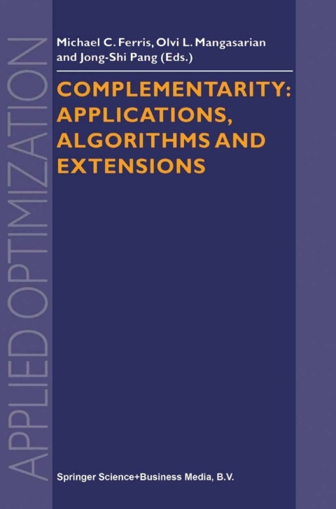 Cover image for book Complementarity: Applications, Algorithms and Extensions