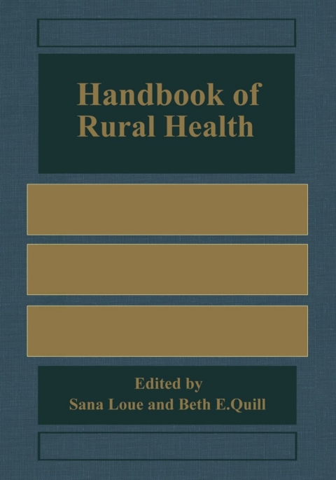 Cover image for book Handbook of Rural Health