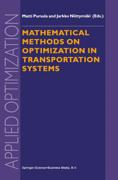 Cover image for book Mathematical Methods on Optimization in Transportation Systems