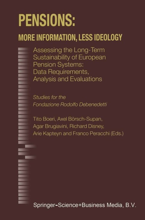 Cover image for book Pensions: More Information, Less Ideology