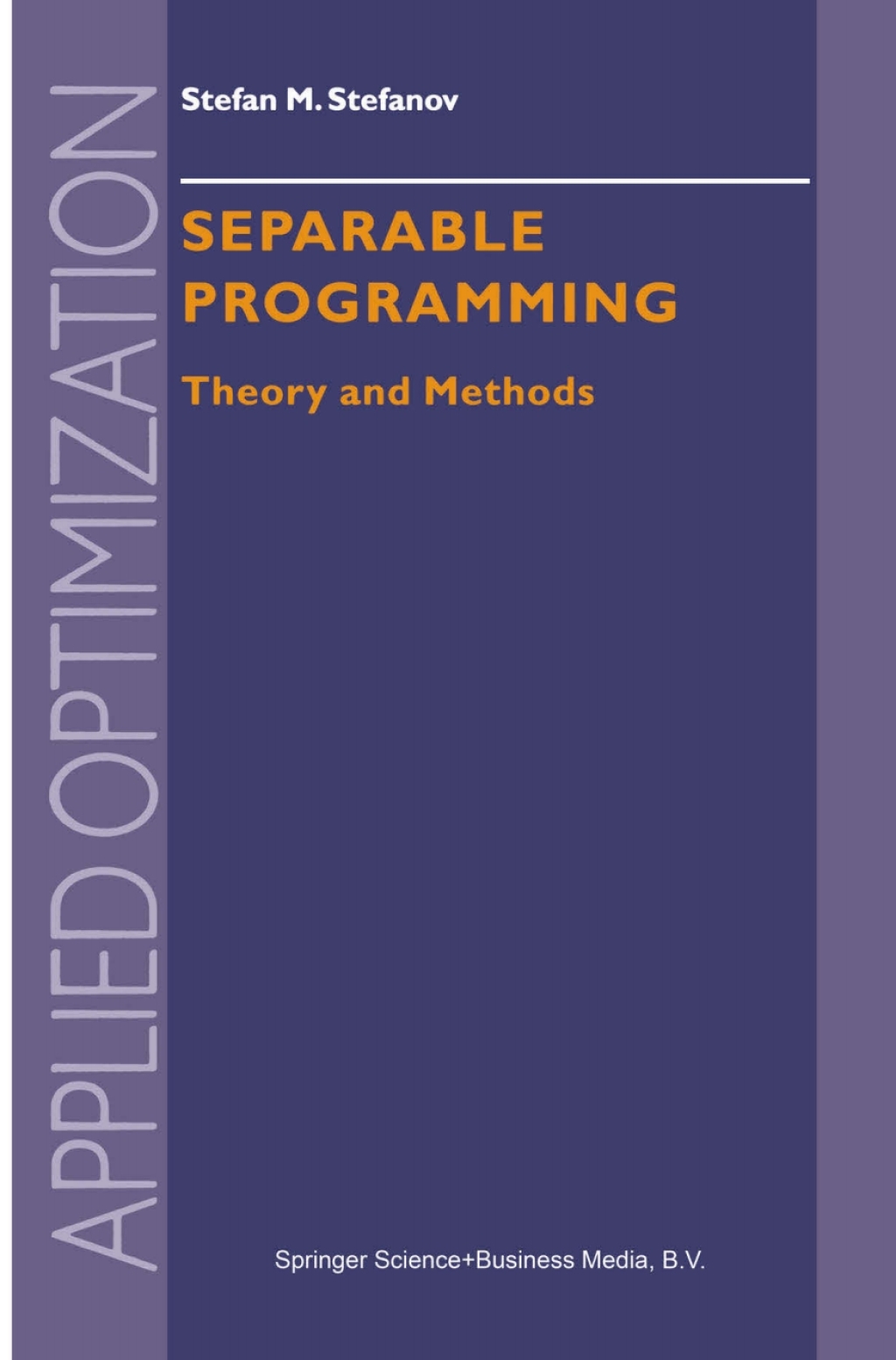 Separable Programming (eBook)
