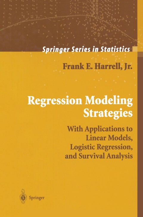 Cover image for book Regression Modeling Strategies