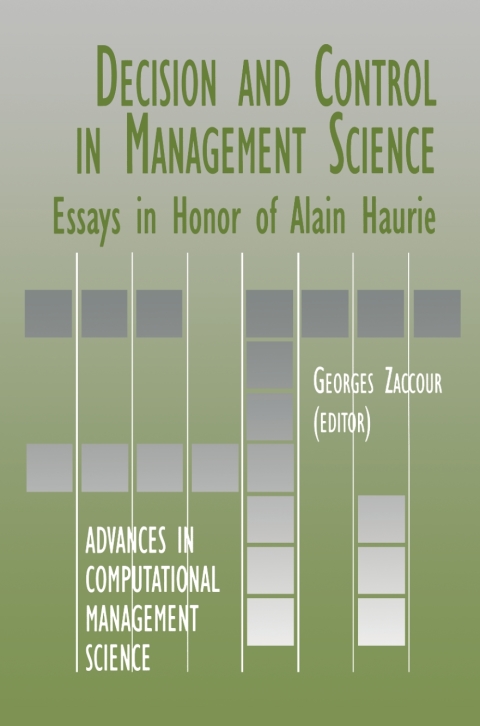 Cover image for book Decision & Control in Management Science