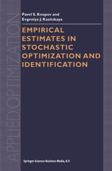 Cover image for book Empirical Estimates in Stochastic Optimization and Identification