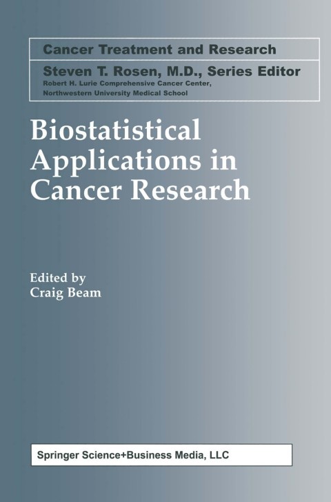 Cover image for book Biostatistical Applications in Cancer Research