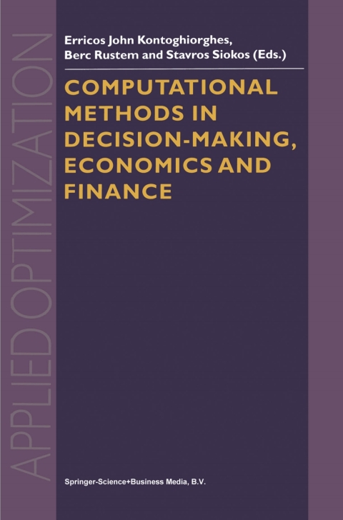 Cover image for book Computational Methods in Decision-Making, Economics and Finance