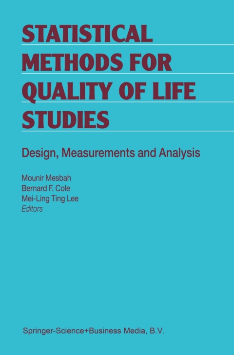 Cover image for book Statistical Methods for Quality of Life Studies