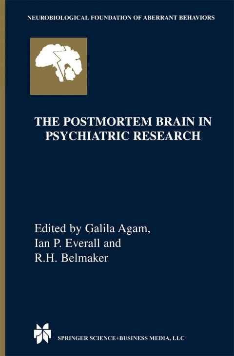 Cover image for book The Postmortem Brain in Psychiatric Research