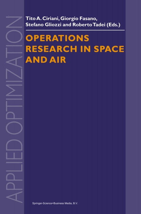 Cover image for book Operations Research in Space and Air