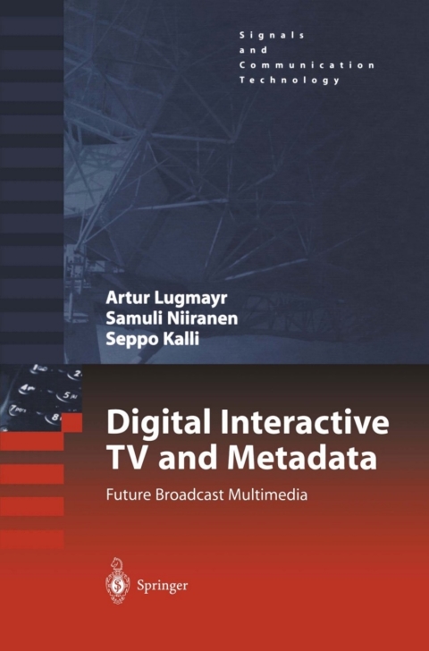 Cover image for book Digital Interactive TV and Metadata
