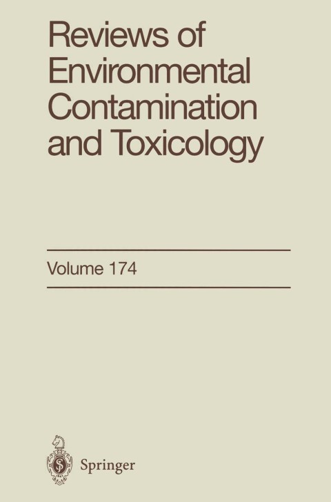 Cover image for book Reviews of Environmental Contamination and Toxicology