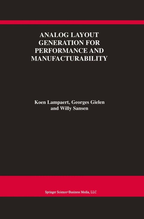 Cover image for book Analog Layout Generation for Performance and Manufacturability