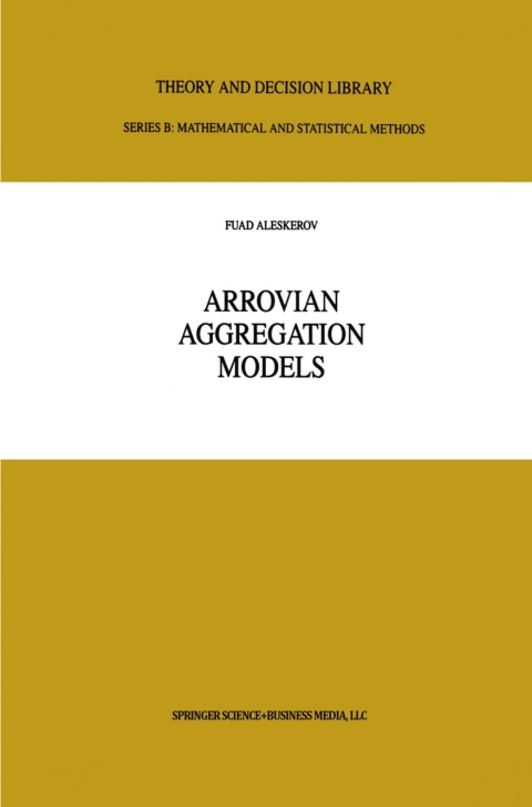Cover image for book Arrovian Aggregation Models