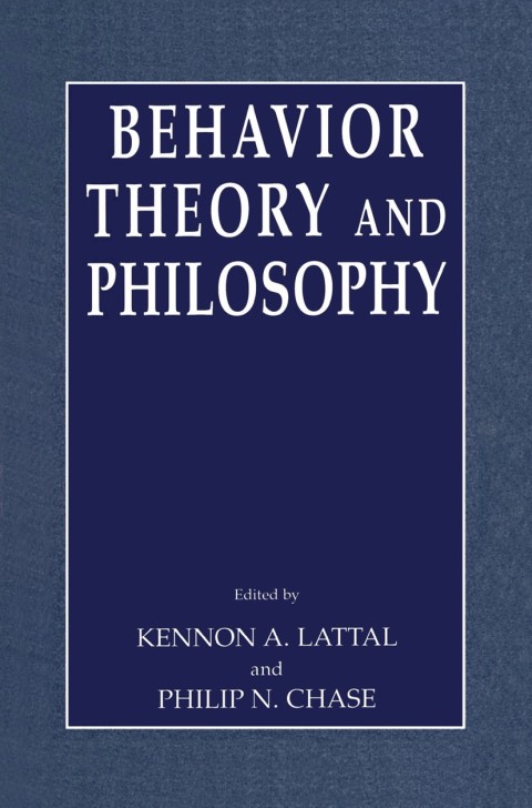 Cover image for book Behavior Theory and Philosophy