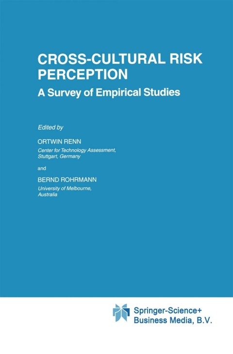 Cover image for book Cross-Cultural Risk Perception