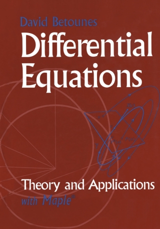 Differential Equations: Theory and Applications