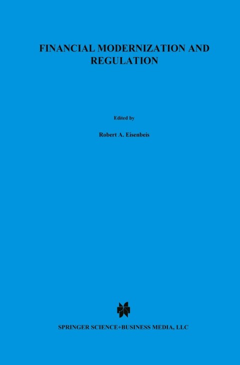Cover image for book Financial Modernization and Regulation