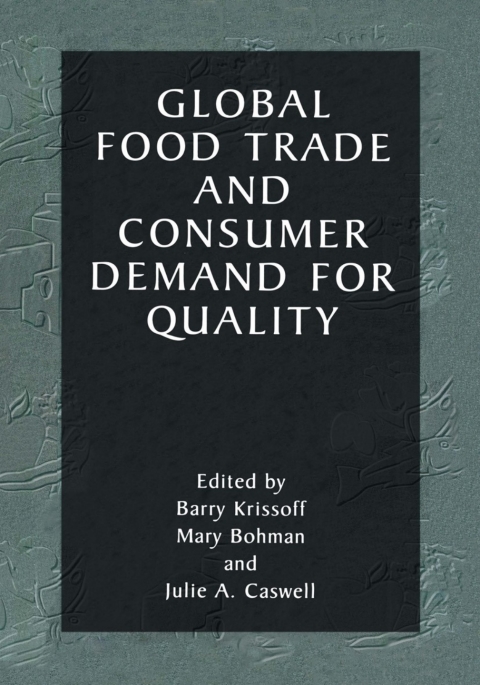 Cover image for book Global Food Trade and Consumer Demand for Quality