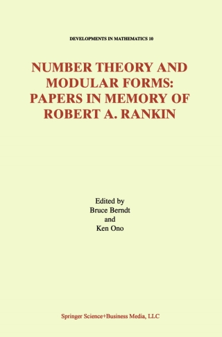 Number Theory and Modular Forms