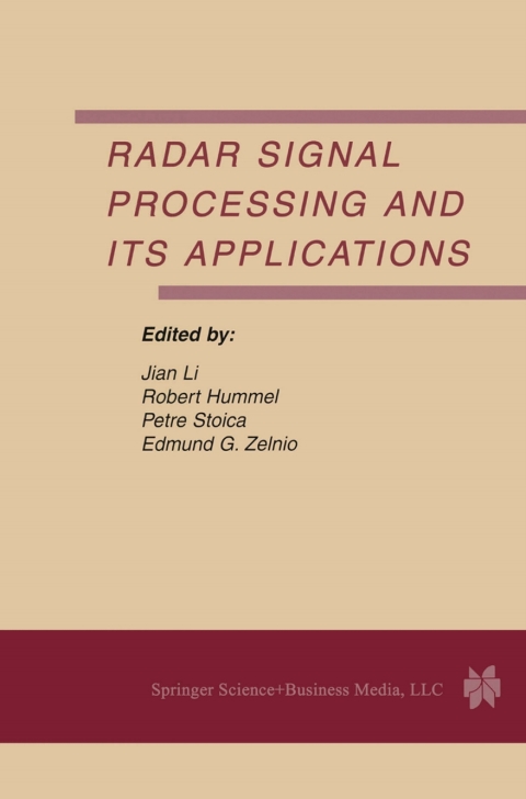 Cover image for book Radar Signal Processing and Its Applications